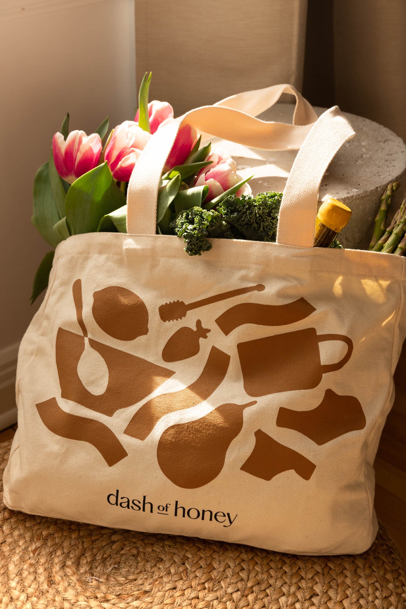 Sac en coton réutilisable